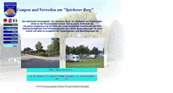 Desktop Screenshot of camping-saarbruecken.de
